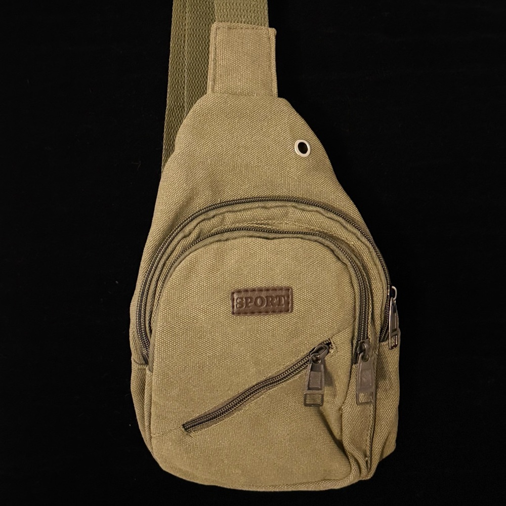 Sporto Olive Belt Bag for Men